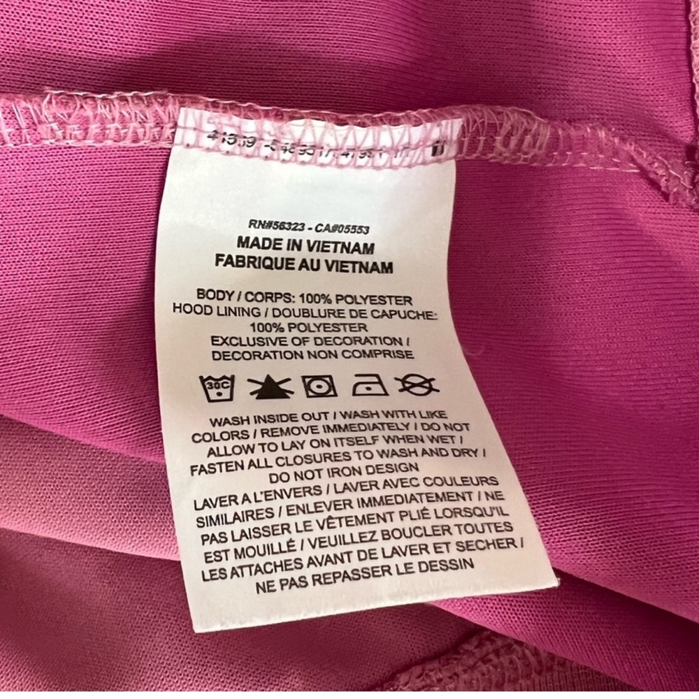 Nike BubbleGum Pink Zip-up Hooded Track Jacket - Picture 10 of 12